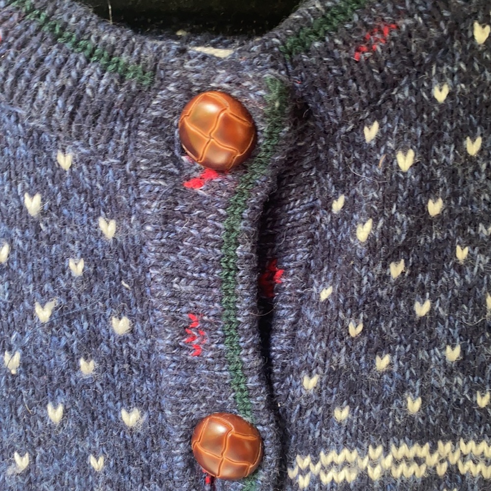Northern Reflection Button Up Sweater - image 5